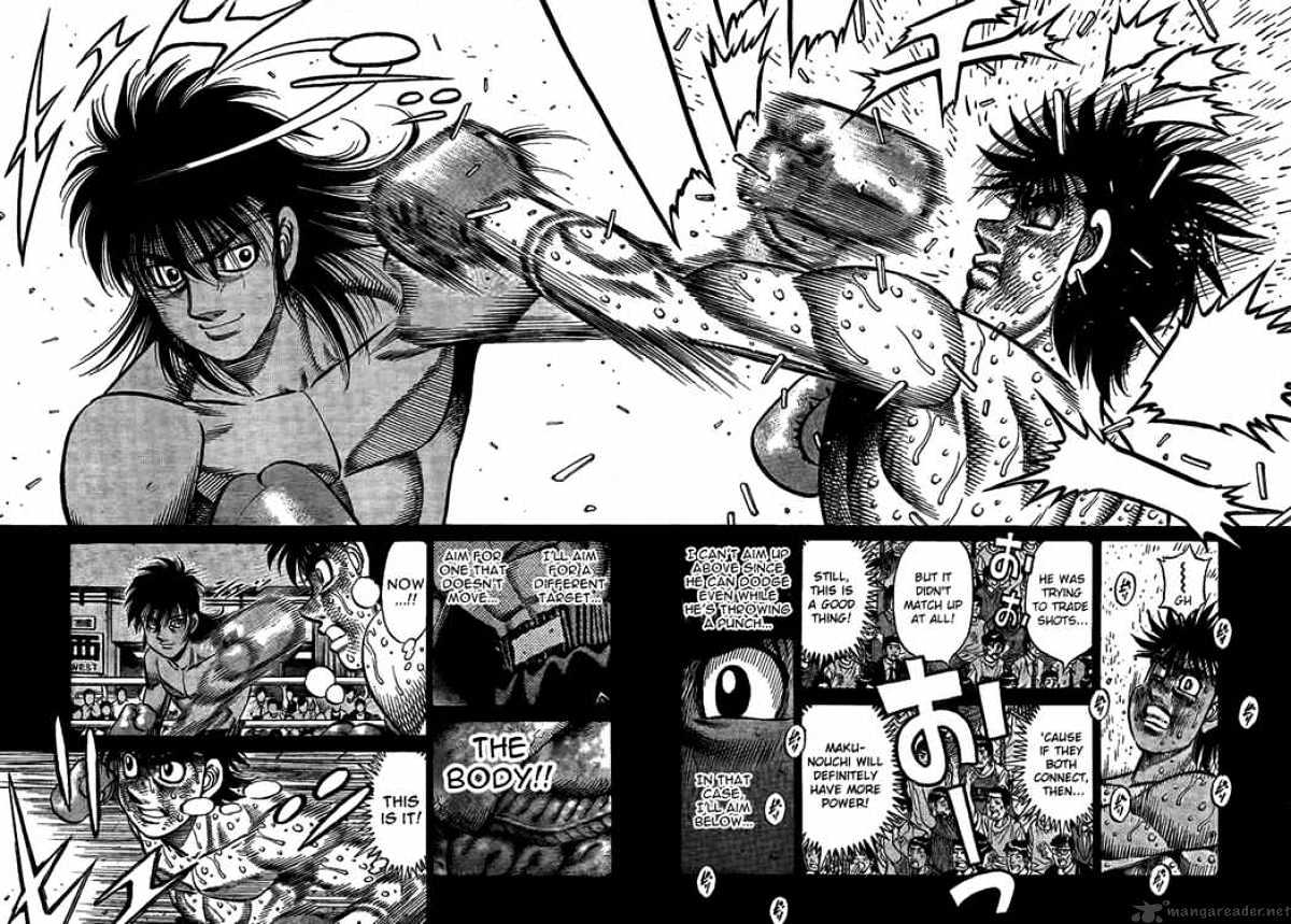 Hajime No Ippo - Chapter 879 : Desperate Advance