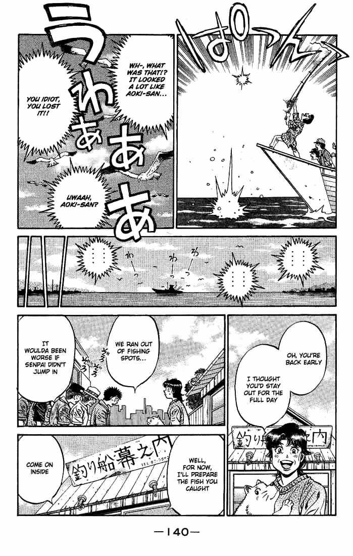 Hajime No Ippo - Chapter 510 : Winds! The Fishing Boatmakunouchi!!