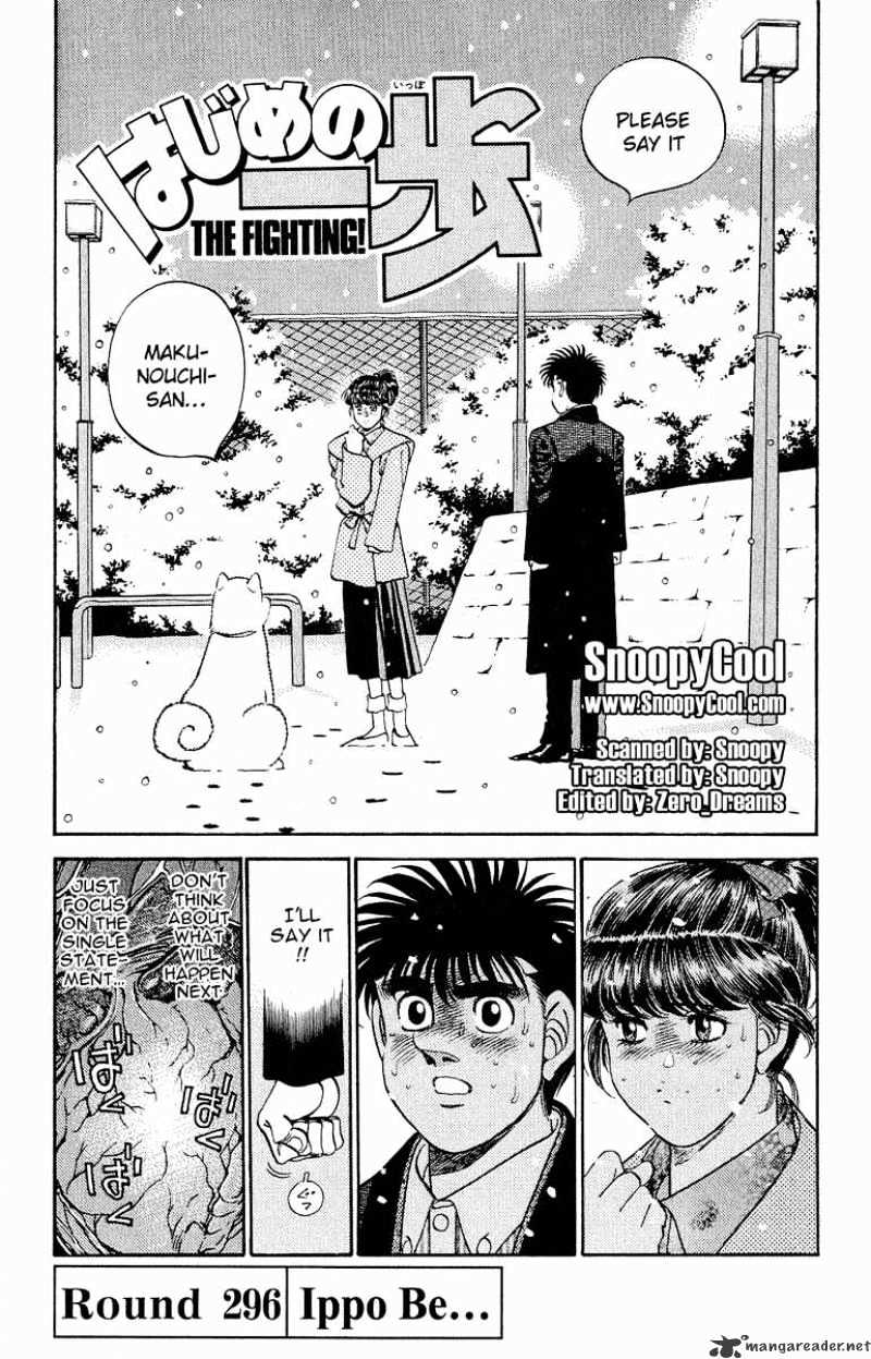 Hajime No Ippo - Chapter 296