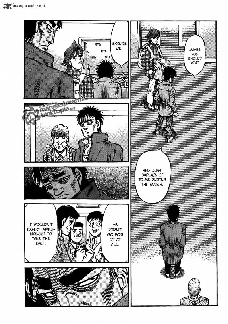 Hajime No Ippo - Chapter 928 : What Kind Of Expression