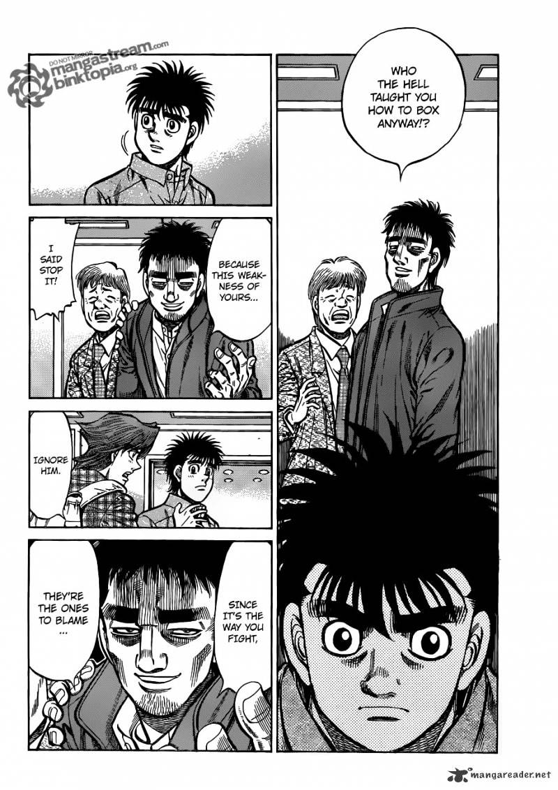 Hajime No Ippo - Chapter 928 : What Kind Of Expression