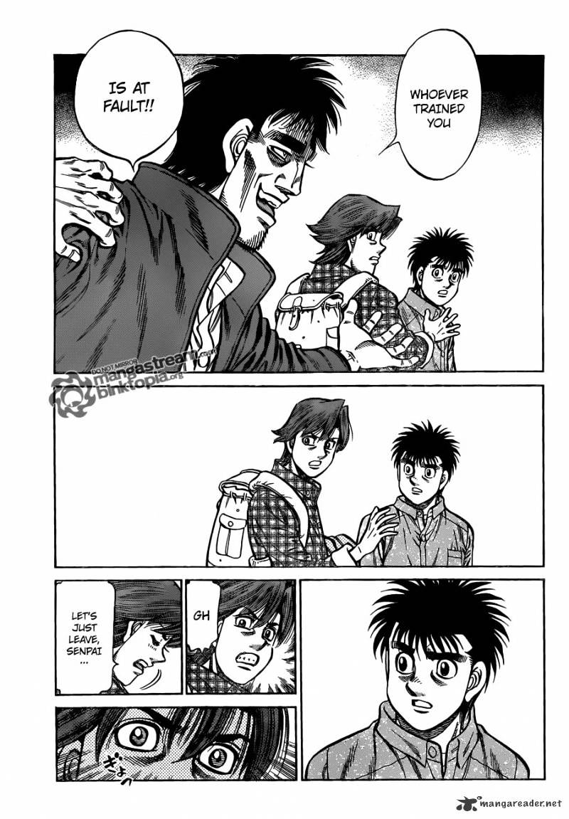 Hajime No Ippo - Chapter 928 : What Kind Of Expression