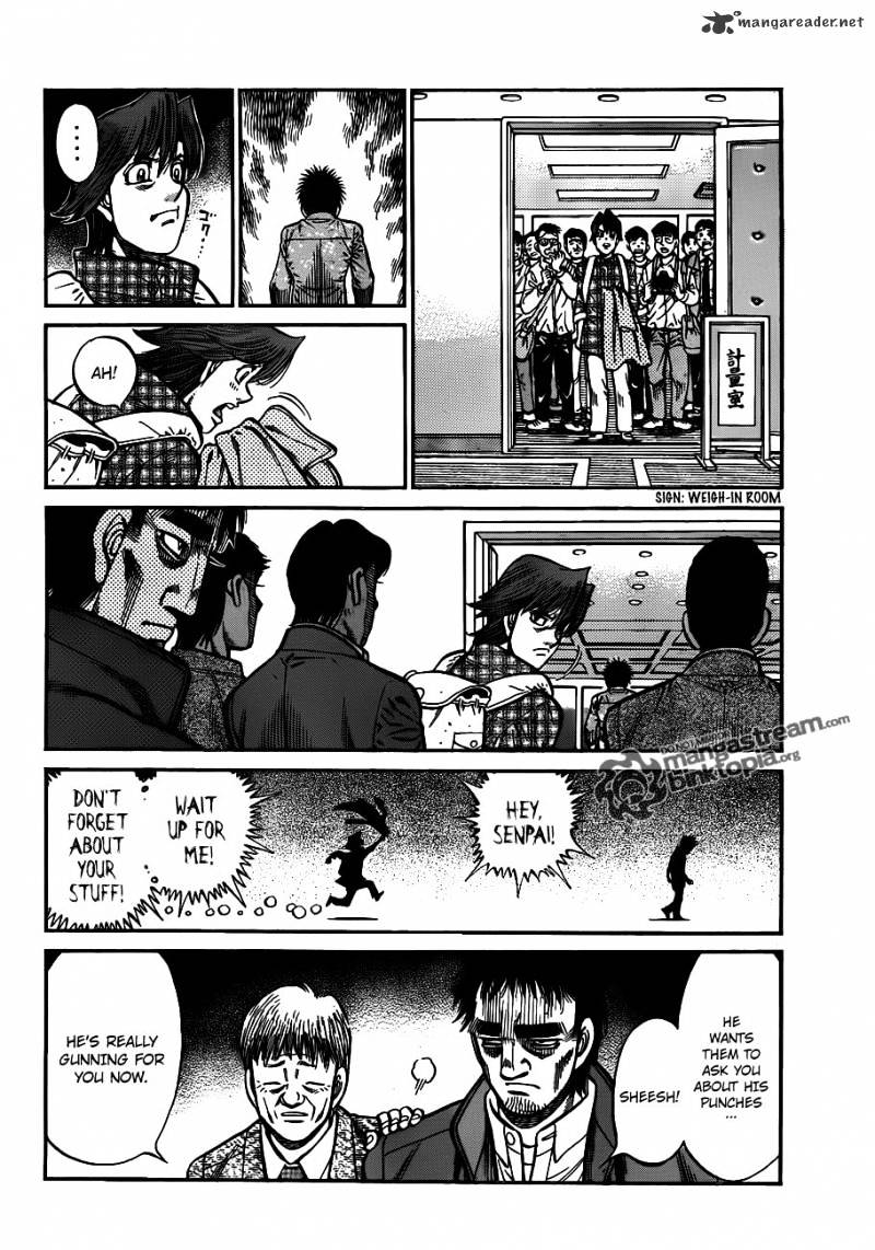 Hajime No Ippo - Chapter 928 : What Kind Of Expression