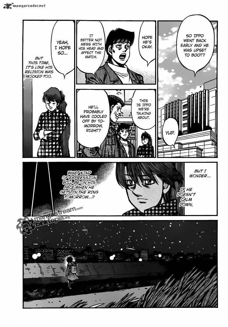 Hajime No Ippo - Chapter 928 : What Kind Of Expression