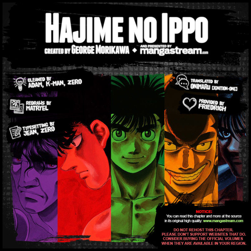 Hajime No Ippo - Chapter 1208 : Vol 93