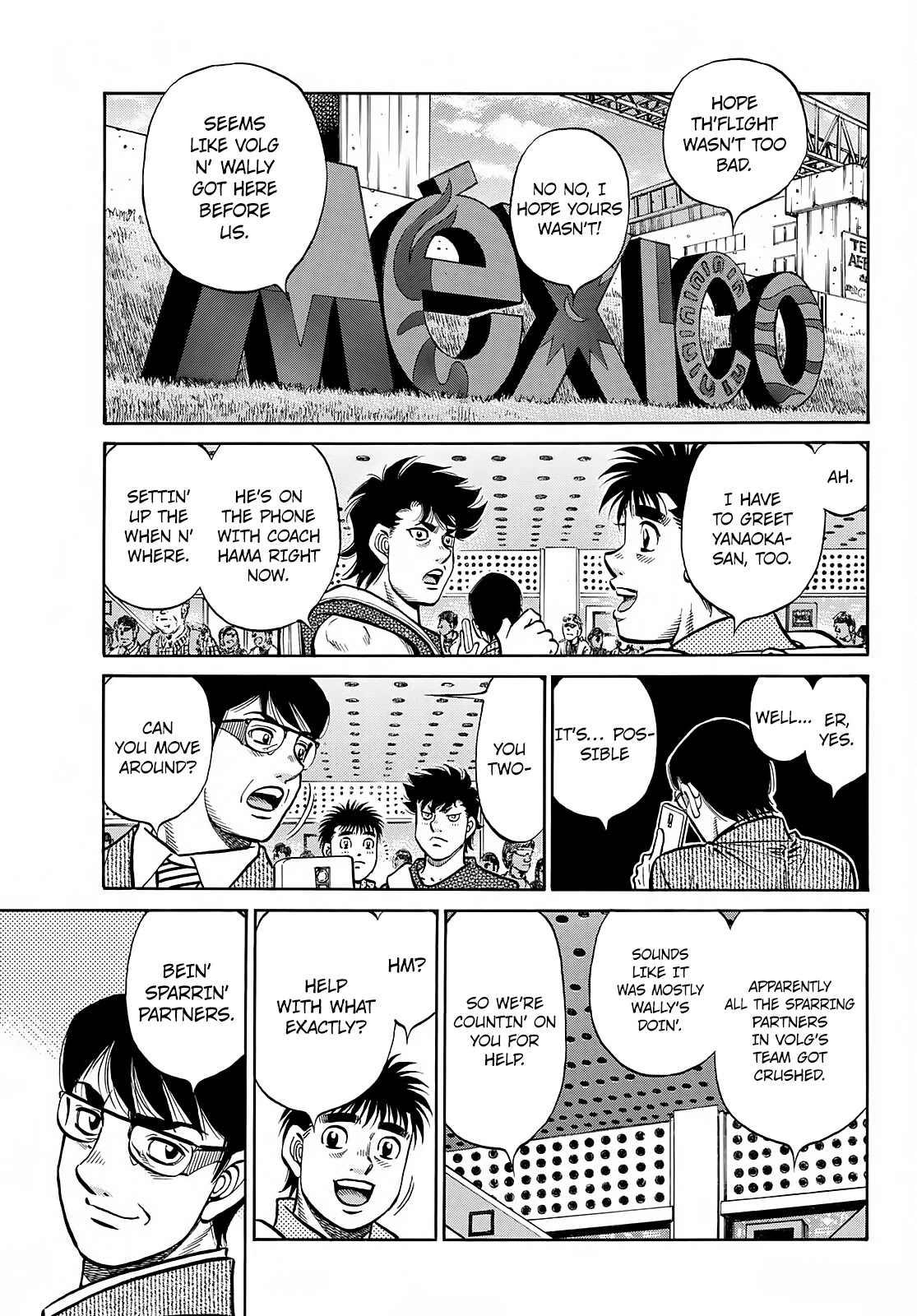 Hajime No Ippo - Chapter 1381: Return Visit To Mexico