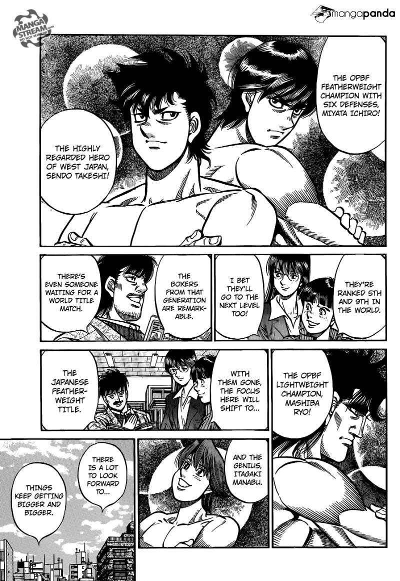 Hajime No Ippo - Chapter 1010 : Cooking Fish Made Easy