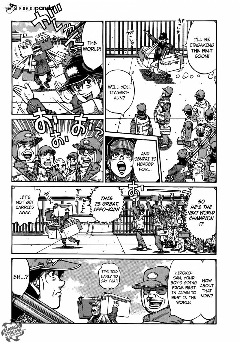 Hajime No Ippo - Chapter 1010 : Cooking Fish Made Easy