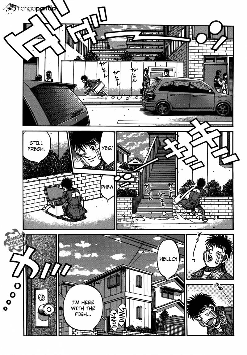 Hajime No Ippo - Chapter 1010 : Cooking Fish Made Easy