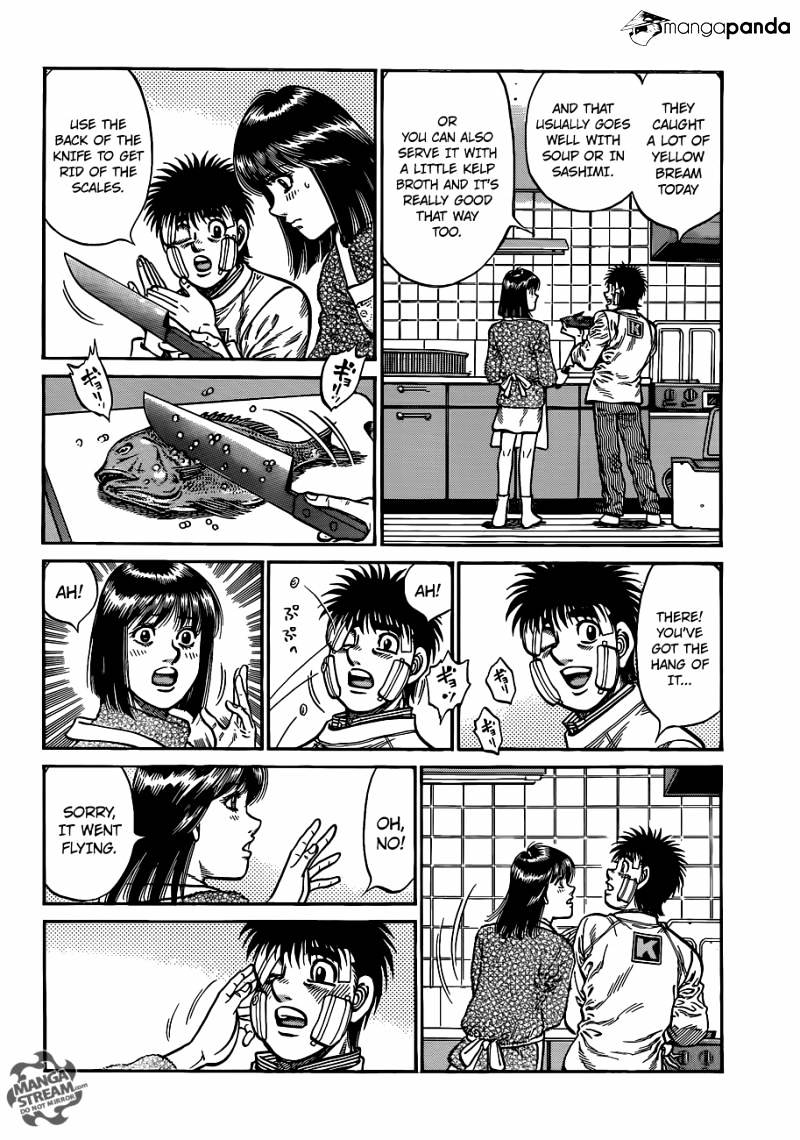 Hajime No Ippo - Chapter 1010 : Cooking Fish Made Easy