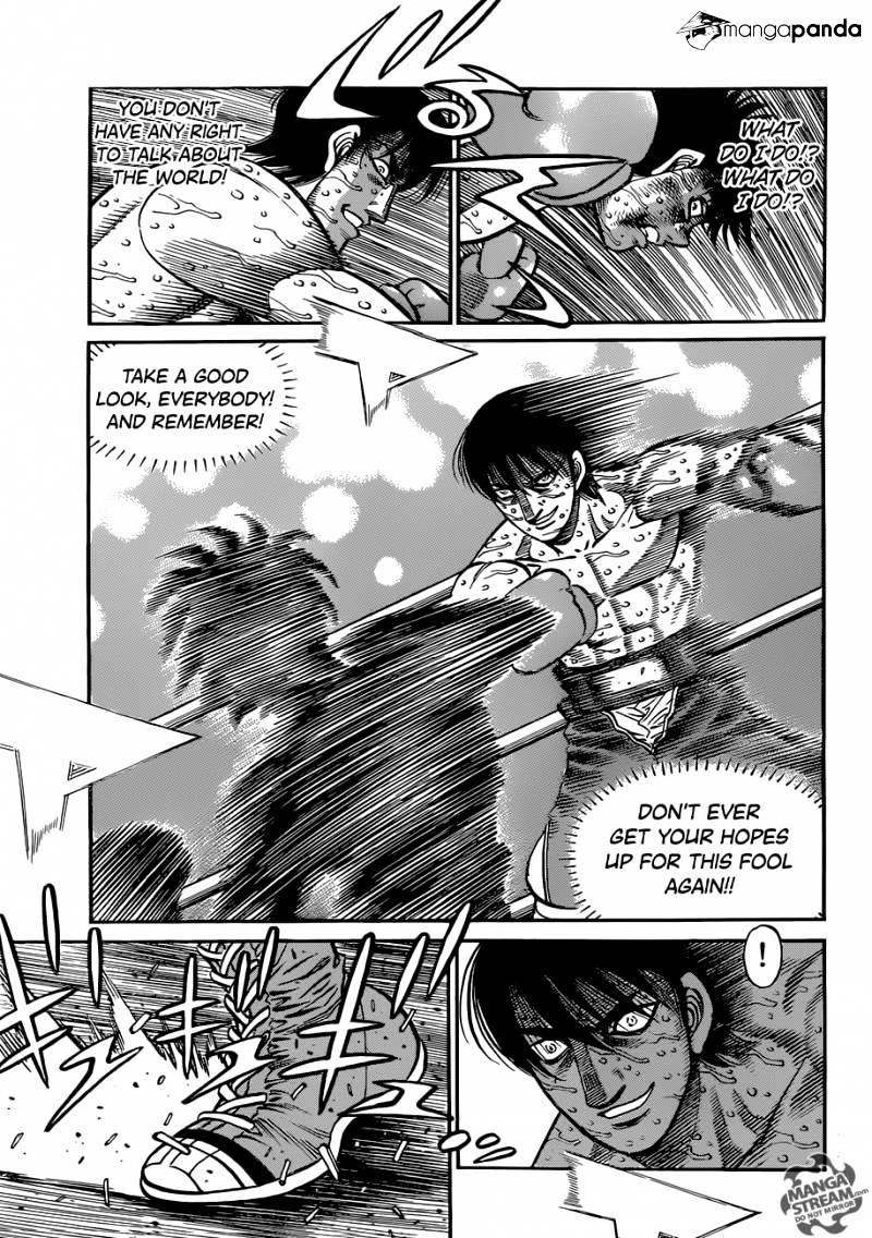 Hajime No Ippo - Chapter 1057 : Reaper In The Grip Of Madness