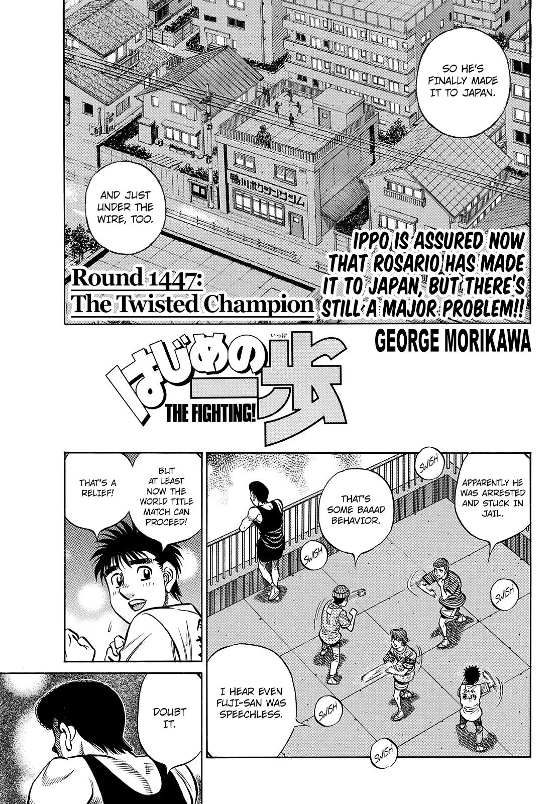 Hajime No Ippo - Chapter 1447: The Twisted Champion