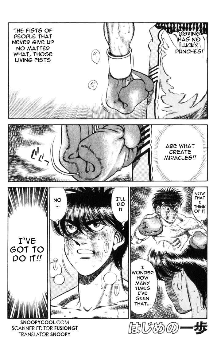 Hajime No Ippo - Chapter 322 : An Unfulfilled Oath