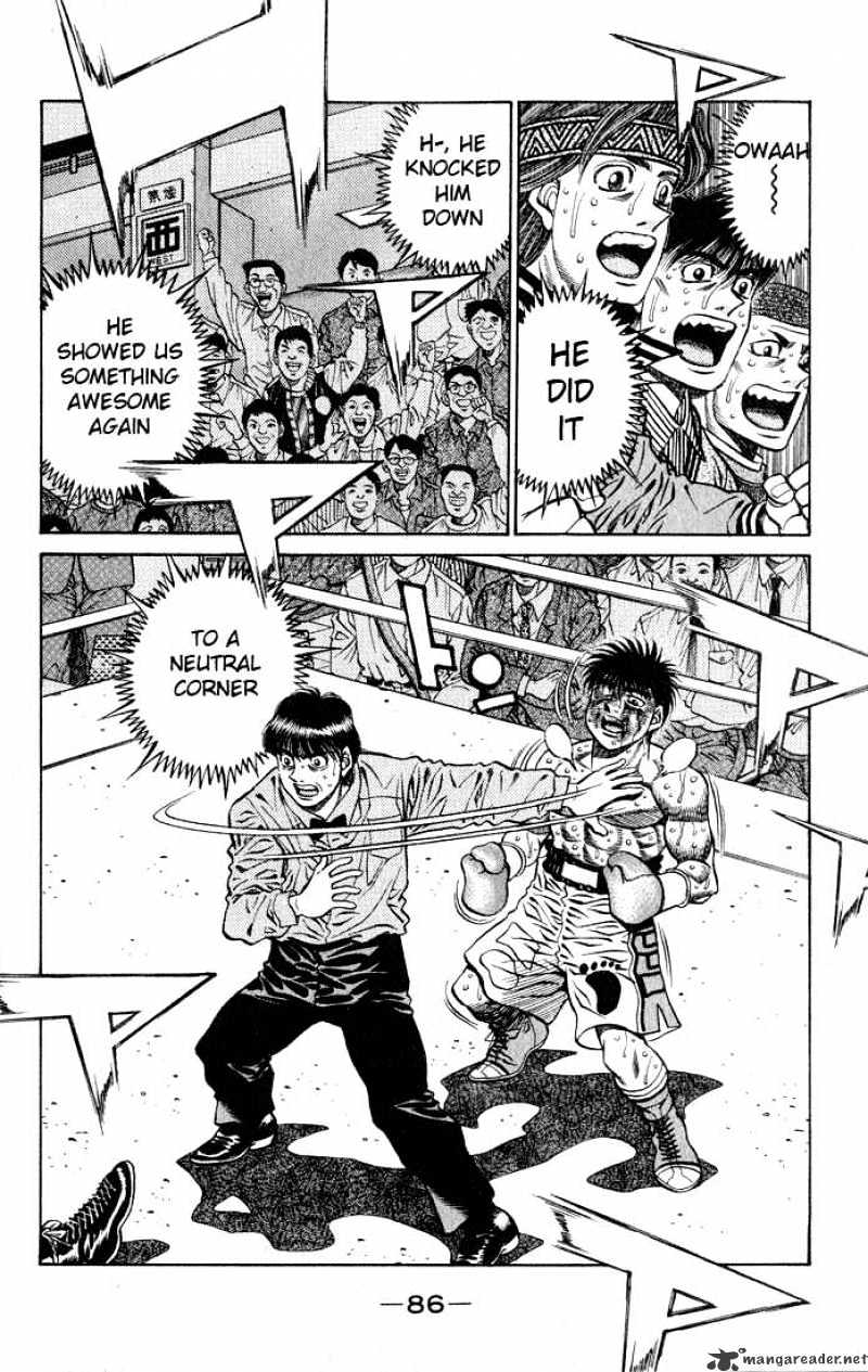 Hajime No Ippo - Chapter 438 : Upper Half S Fighting Spirit