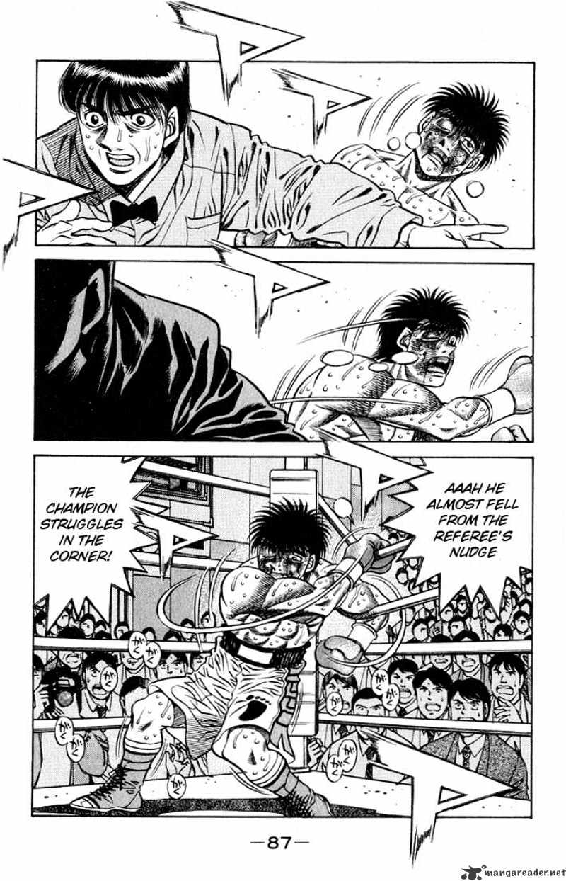 Hajime No Ippo - Chapter 438 : Upper Half S Fighting Spirit