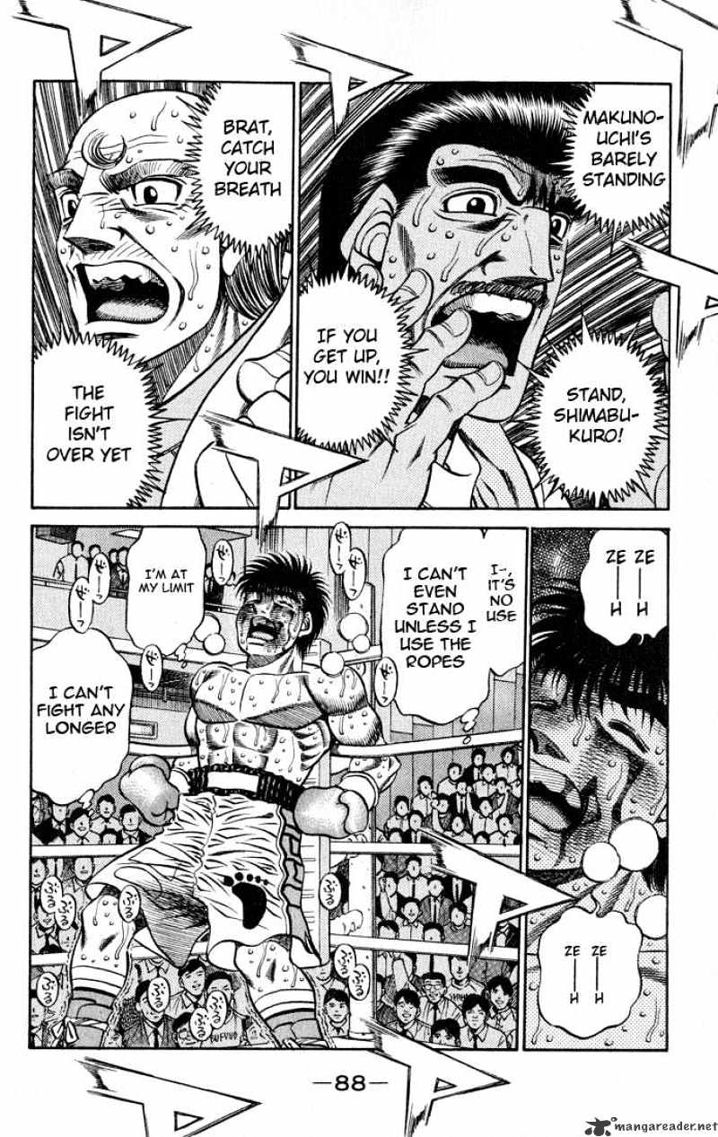 Hajime No Ippo - Chapter 438 : Upper Half S Fighting Spirit