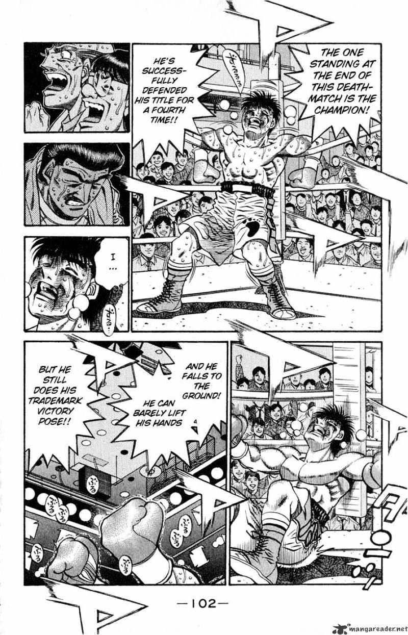 Hajime No Ippo - Chapter 438 : Upper Half S Fighting Spirit