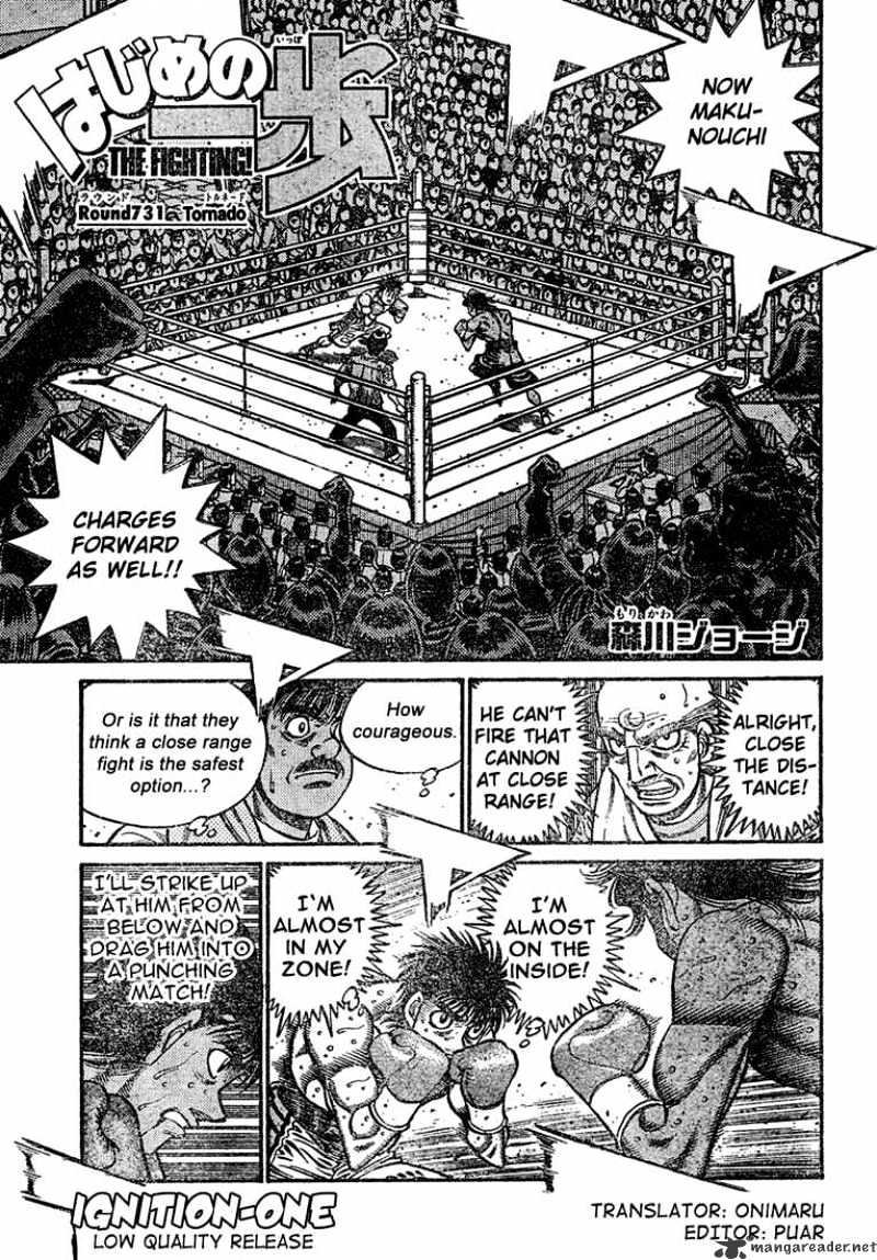 Hajime No Ippo - Chapter 731