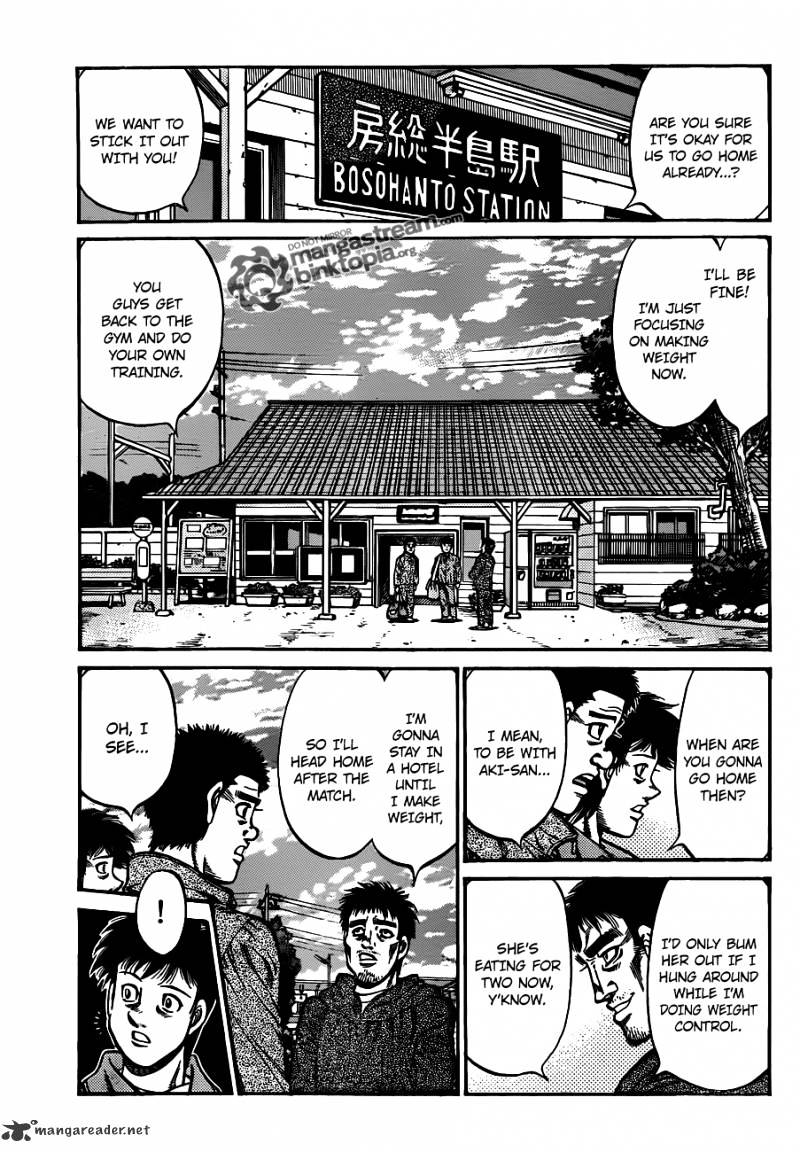 Hajime No Ippo - Chapter 926 : Unknown Physicality