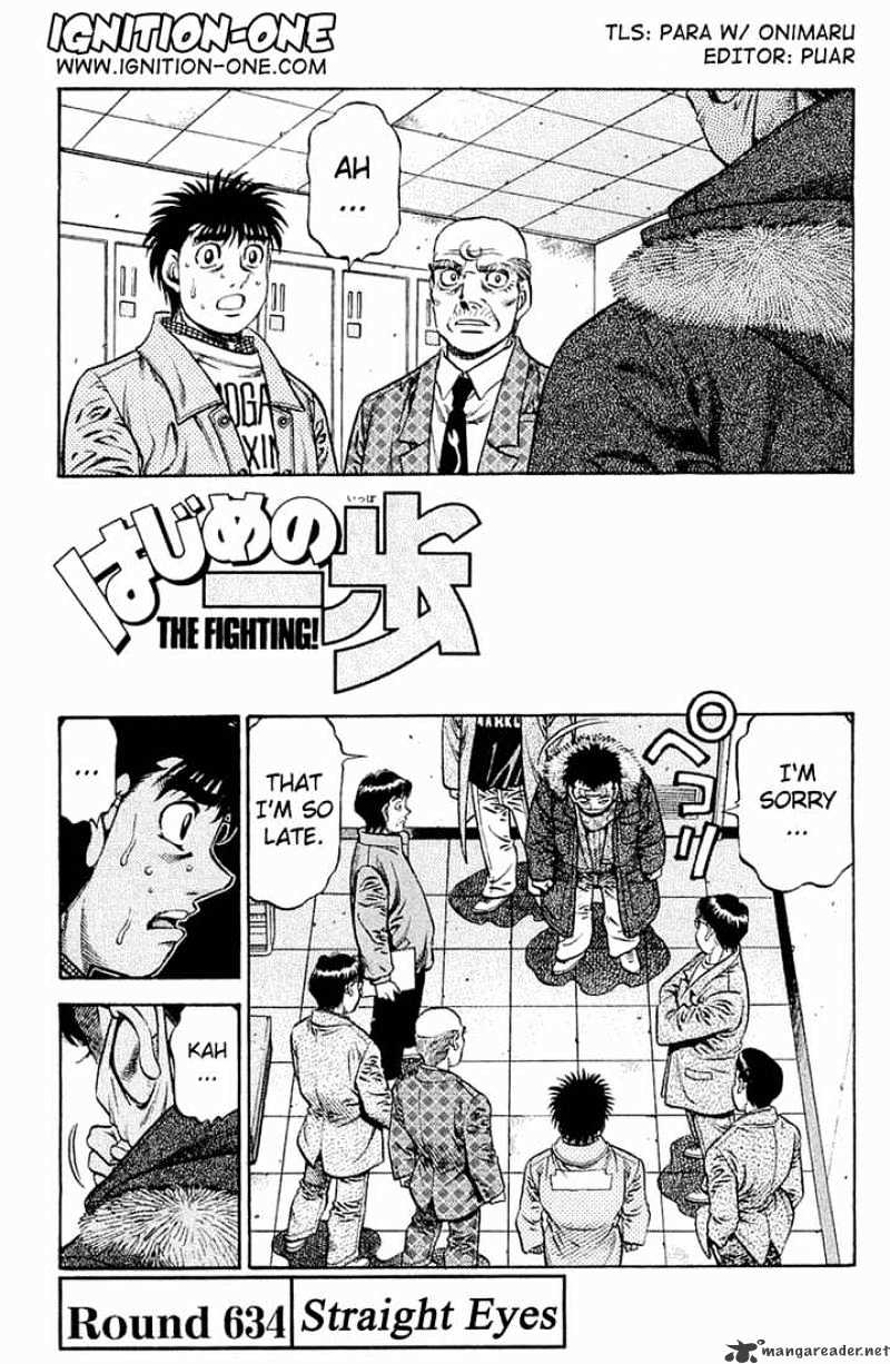 Hajime No Ippo - Chapter 634 : Straight-Forward Eyes