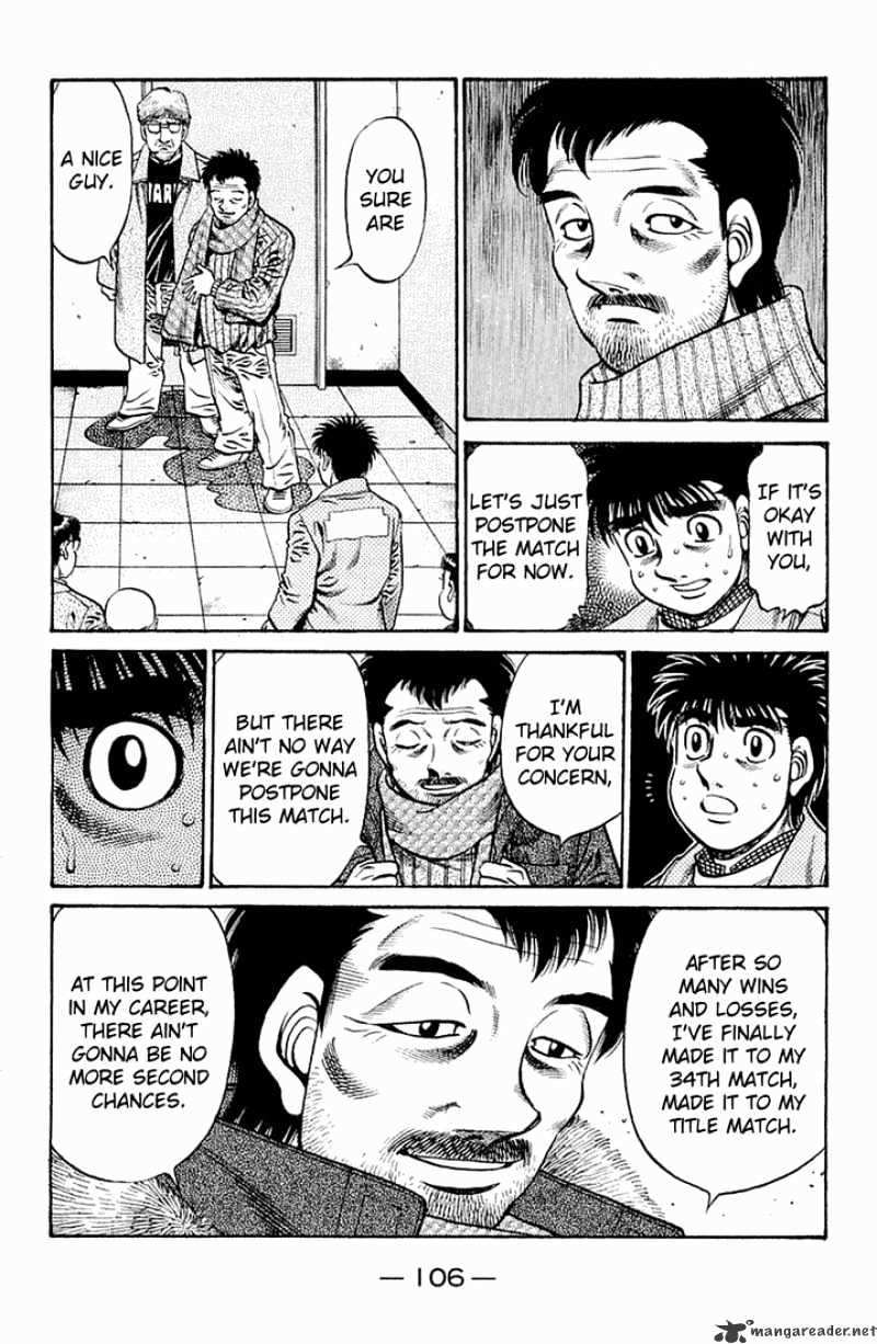 Hajime No Ippo - Chapter 634 : Straight-Forward Eyes