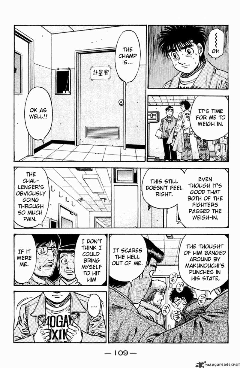 Hajime No Ippo - Chapter 634 : Straight-Forward Eyes