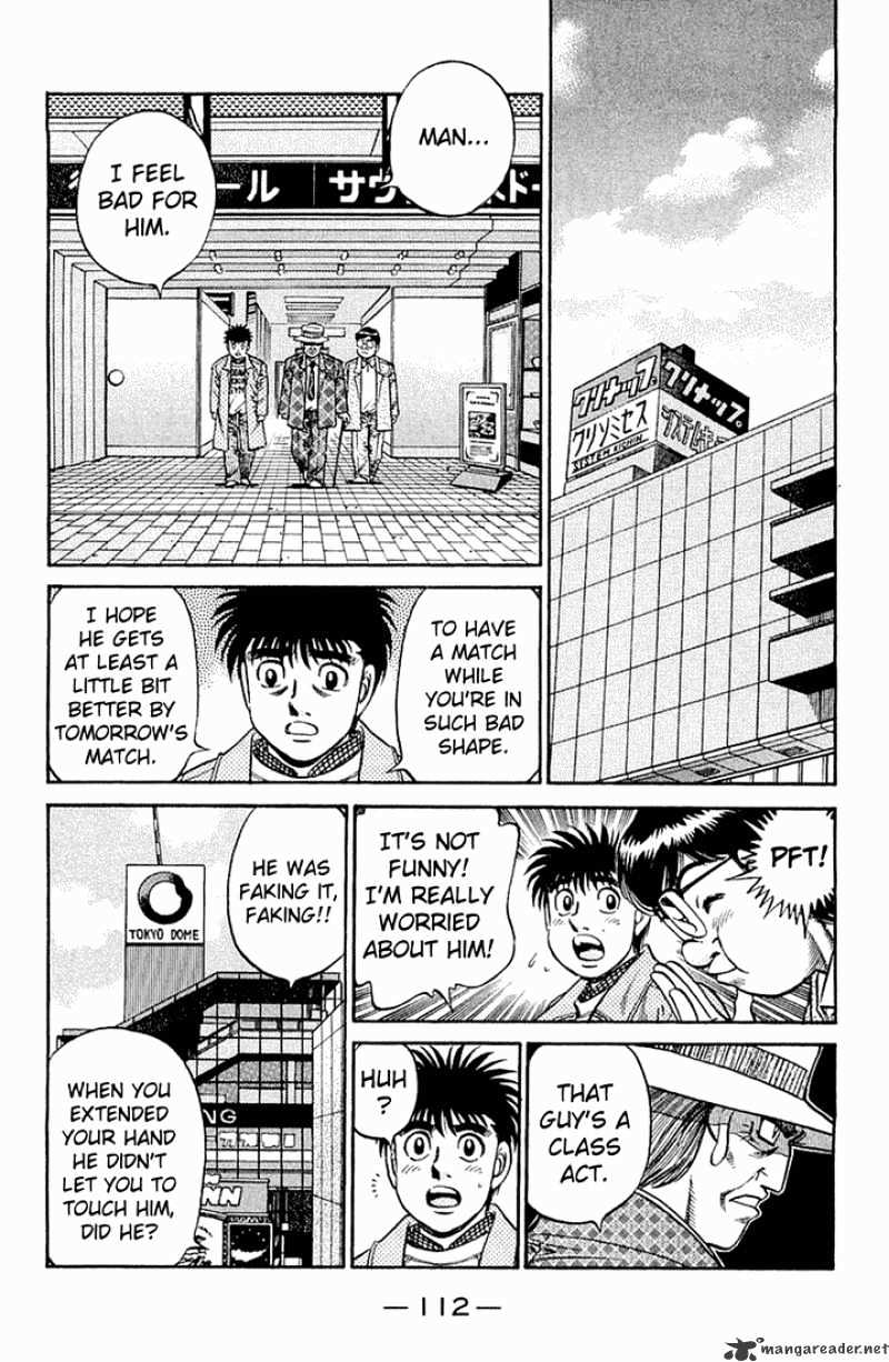 Hajime No Ippo - Chapter 634 : Straight-Forward Eyes