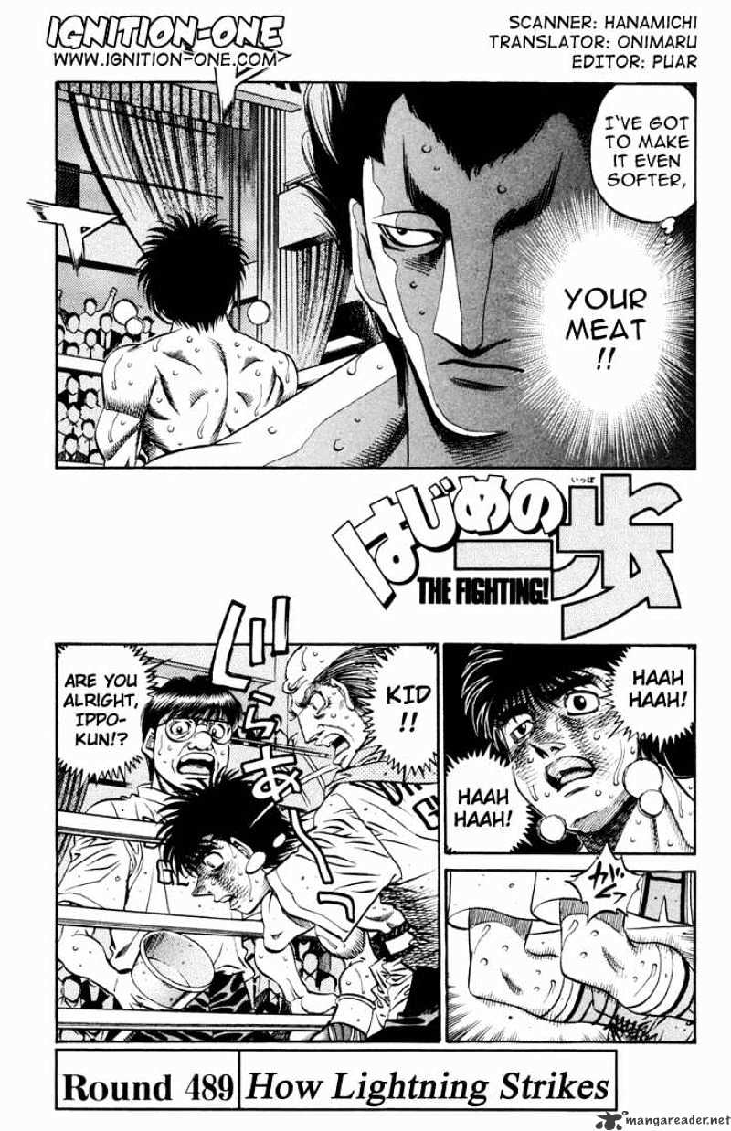 Hajime No Ippo - Chapter 489