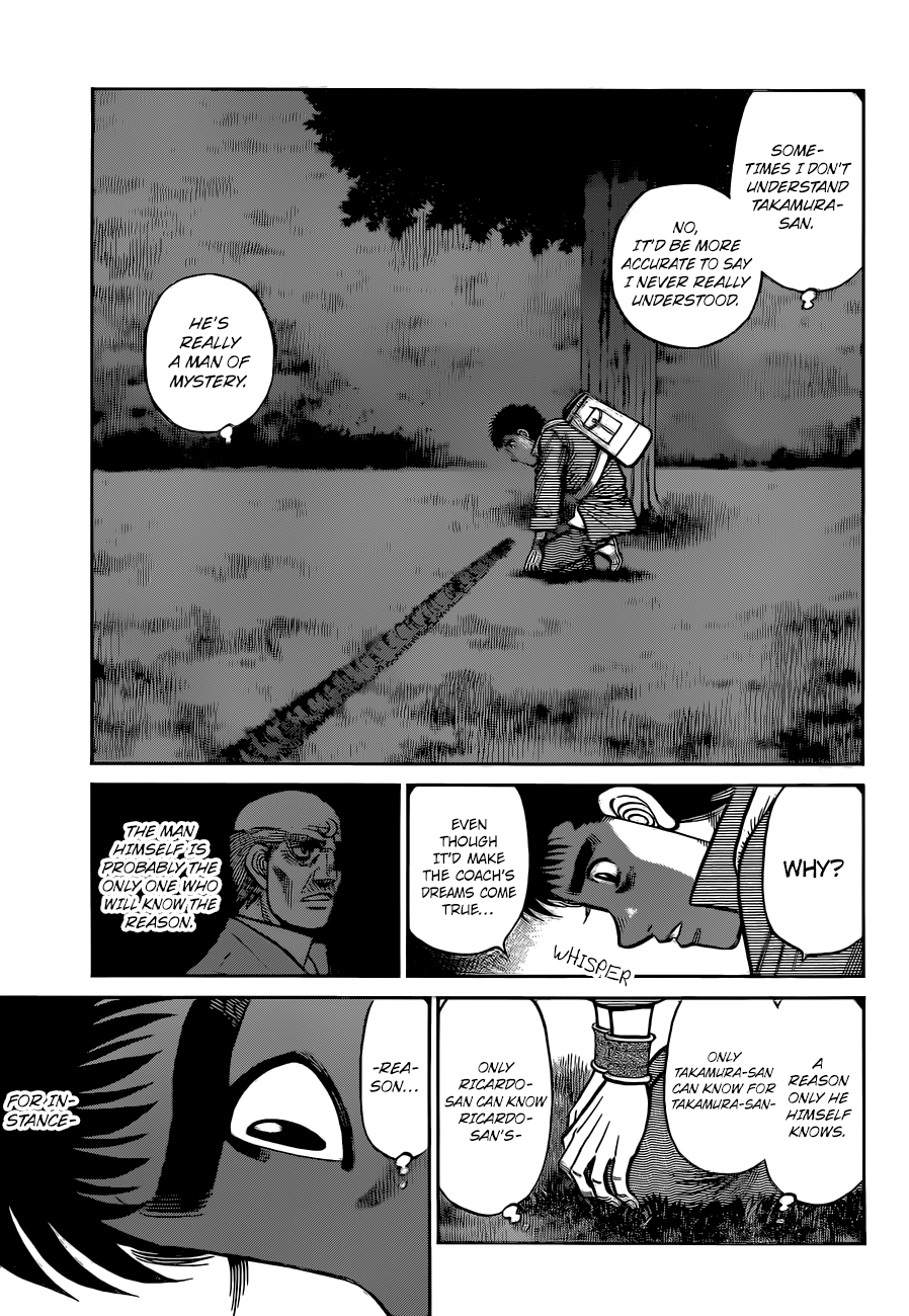 Hajime No Ippo - Chapter 1320: Takamura’s Reasons