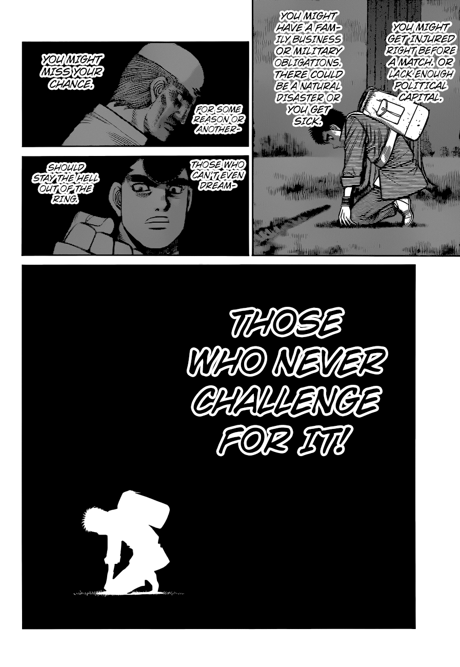 Hajime No Ippo - Chapter 1320: Takamura’s Reasons