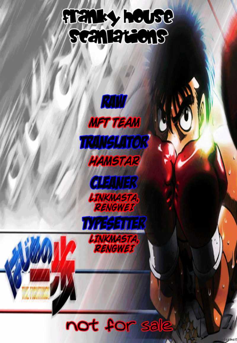 Hajime No Ippo - Chapter 798 : The Worst Possible Prediction