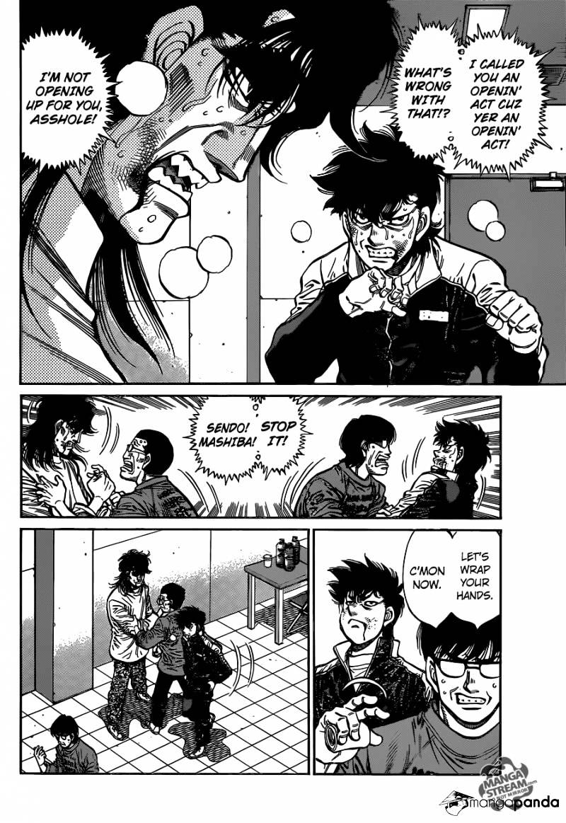 Hajime No Ippo - Chapter 1081 : A Tiger And A Grim Reaper Share A Room