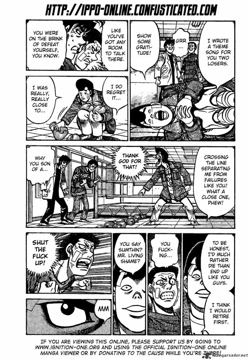 Hajime No Ippo - Chapter 850 : It Was Inspirational