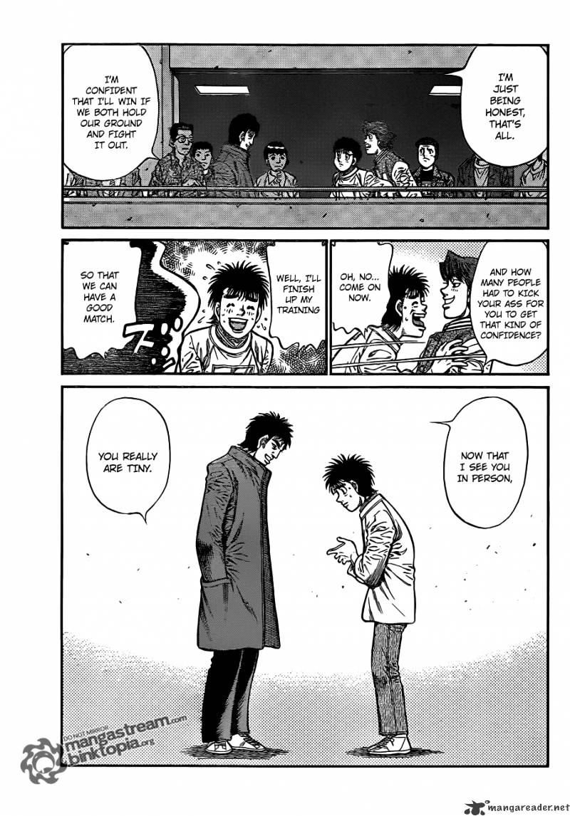 Hajime No Ippo - Chapter 919 : Weak, Small, With Bad Punches