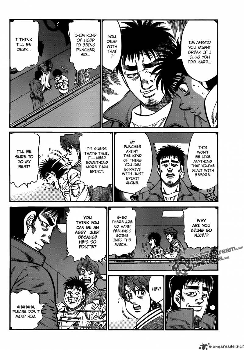 Hajime No Ippo - Chapter 919 : Weak, Small, With Bad Punches