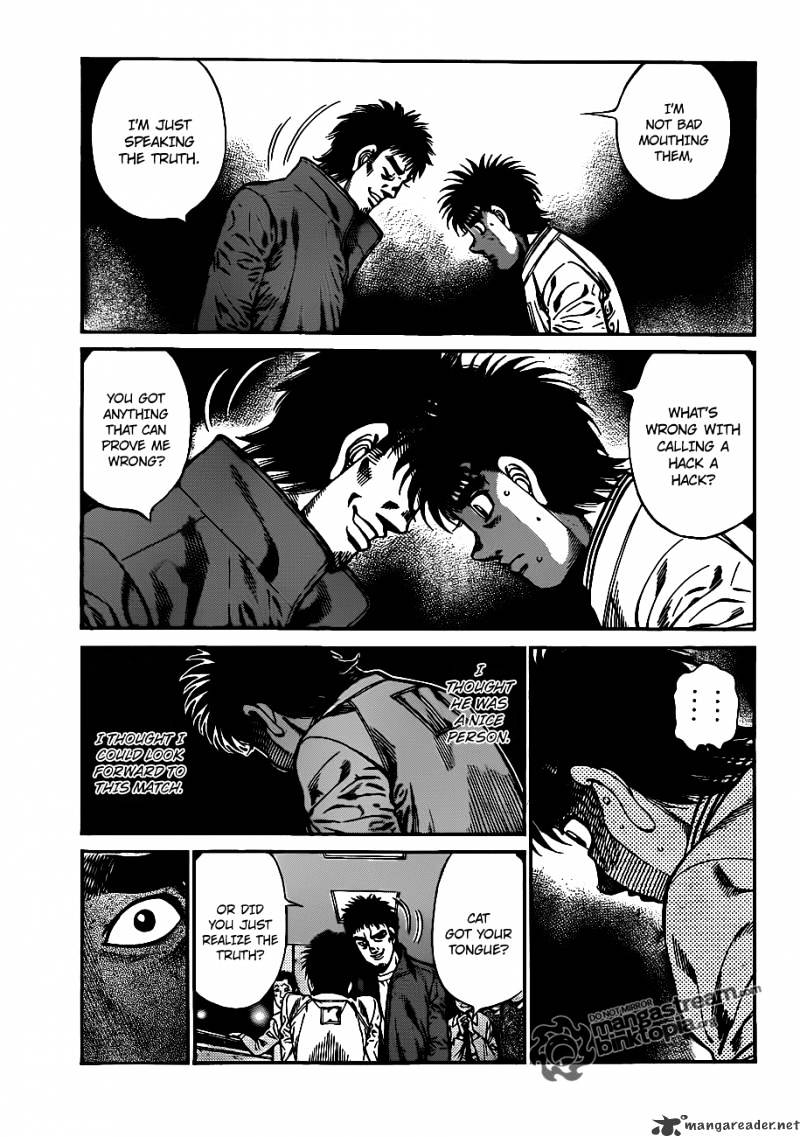 Hajime No Ippo - Chapter 919 : Weak, Small, With Bad Punches