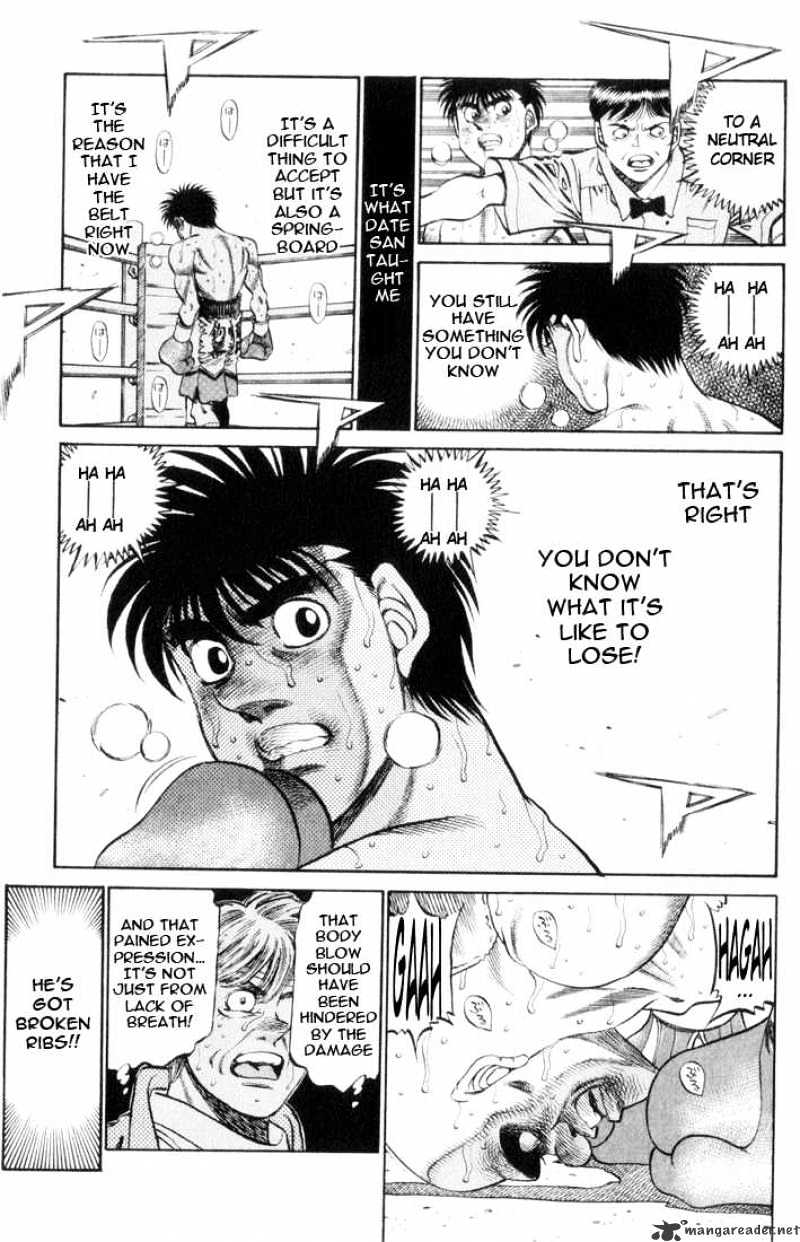 Hajime No Ippo - Chapter 352 : Life Threatening Revenge