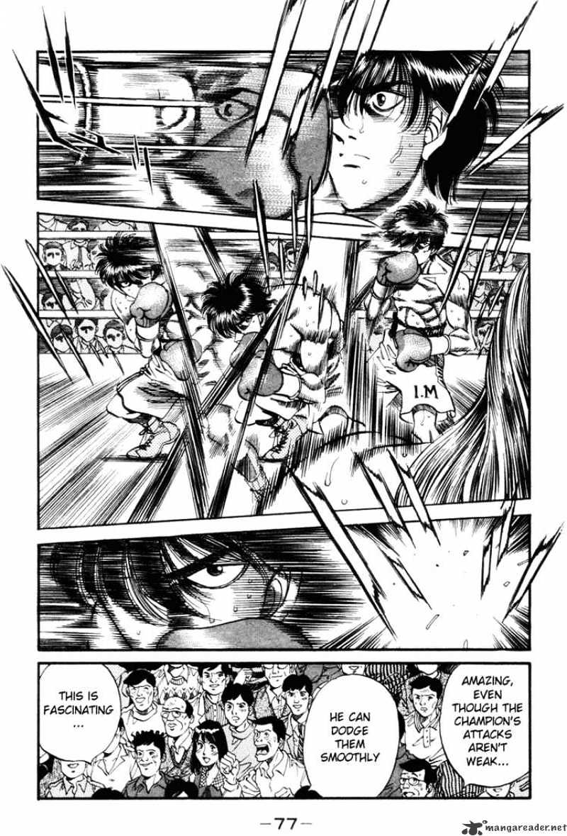 Hajime No Ippo - Chapter 319 : The Moment The Cross Is Painted