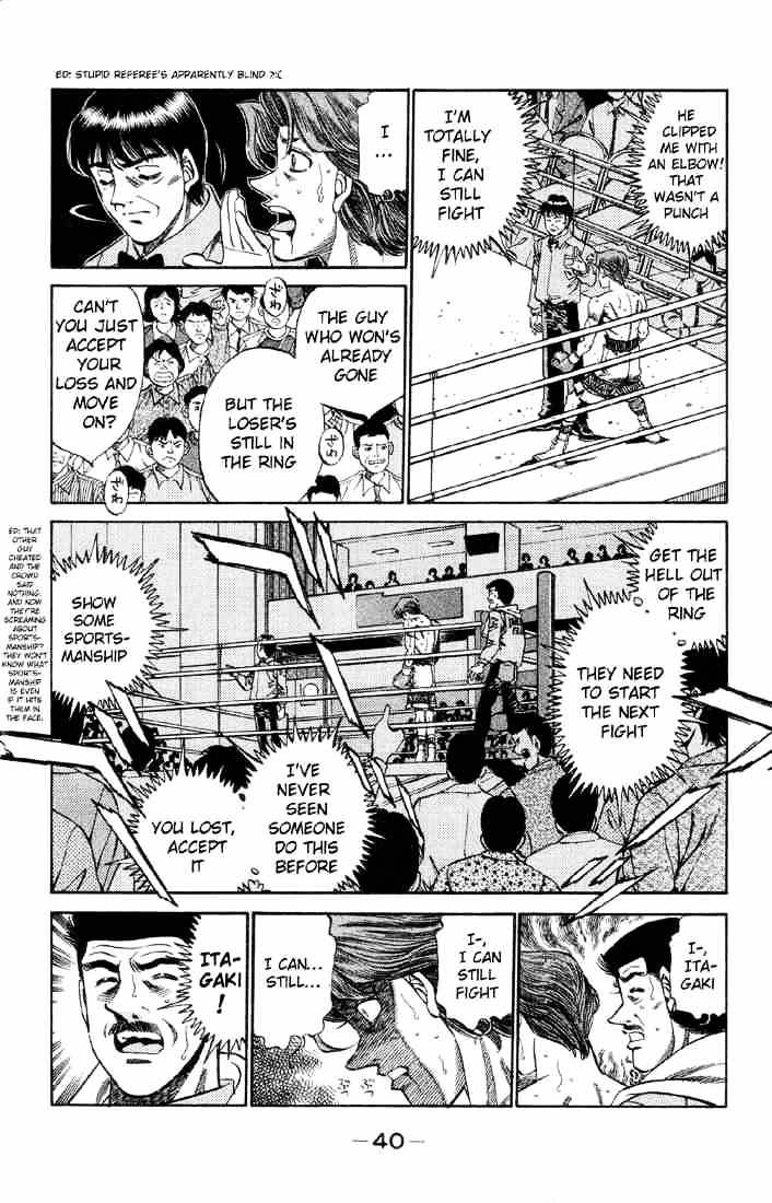 Hajime No Ippo - Chapter 363 : The Pros Ring