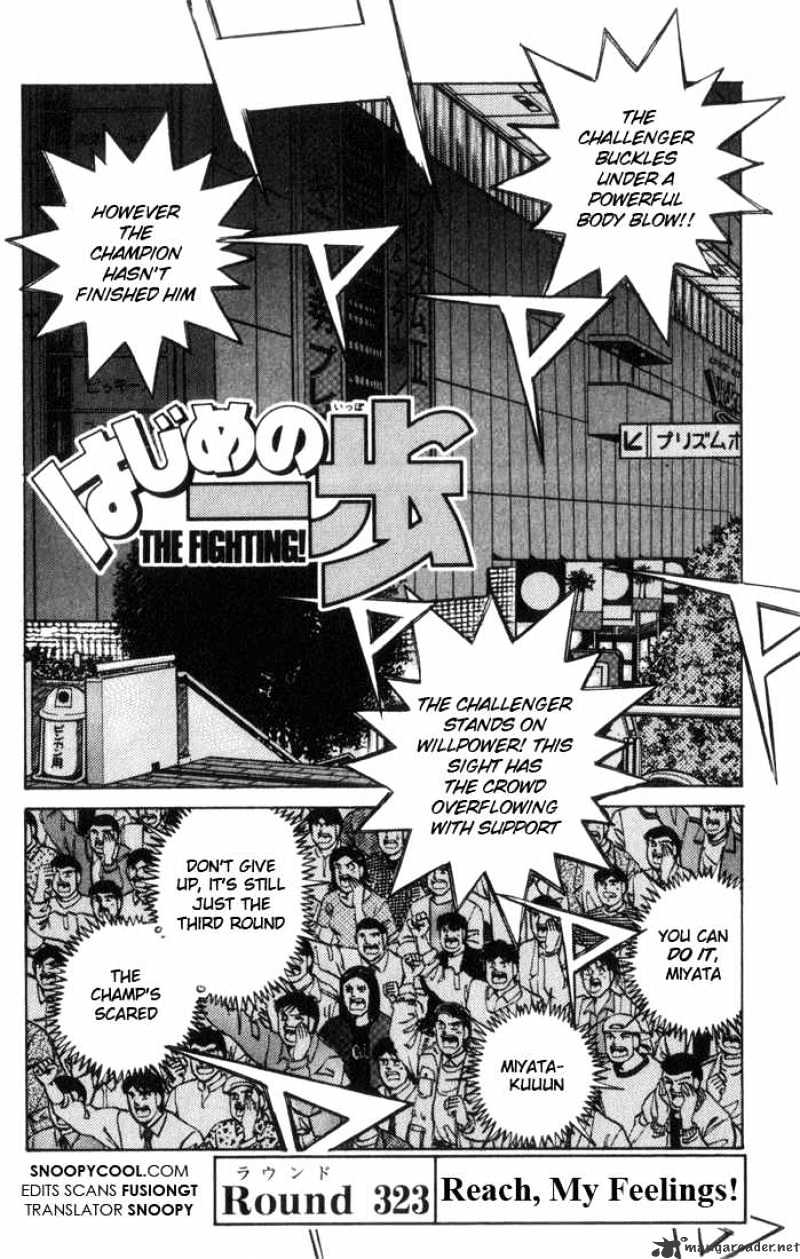 Hajime No Ippo - Chapter 323 : Take This Thought