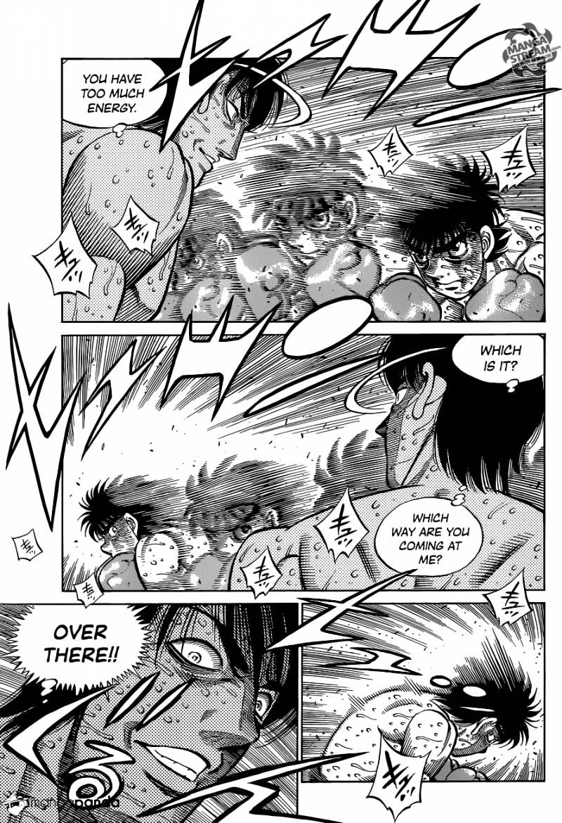 Hajime No Ippo - Chapter 1056 : The Death God Draws Near