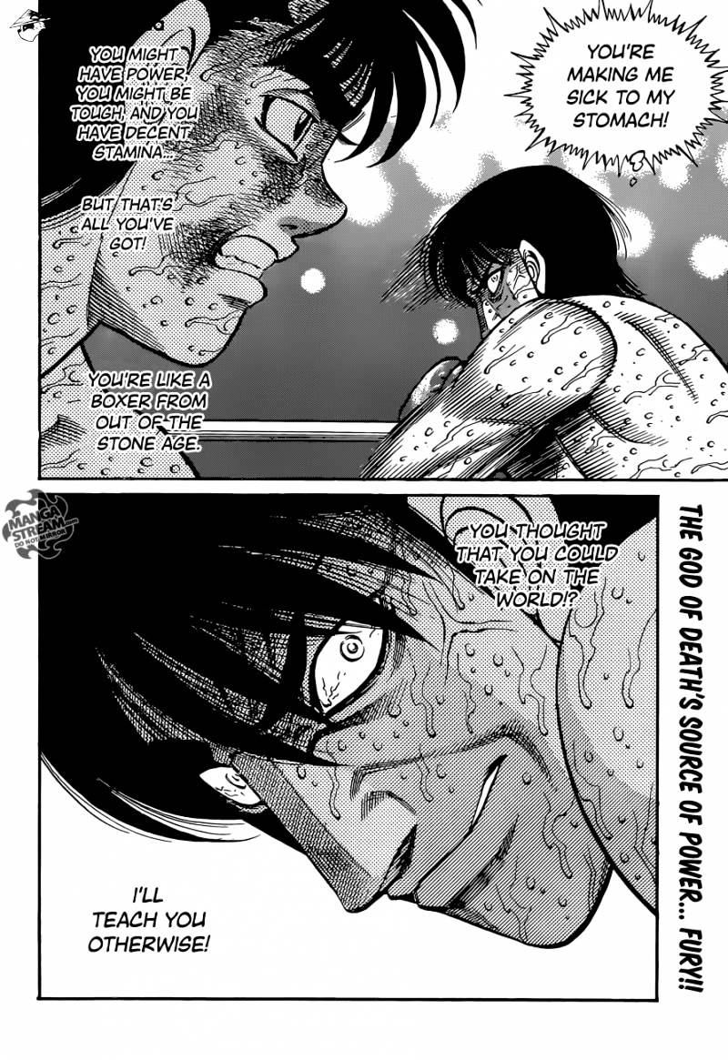 Hajime No Ippo - Chapter 1056 : The Death God Draws Near