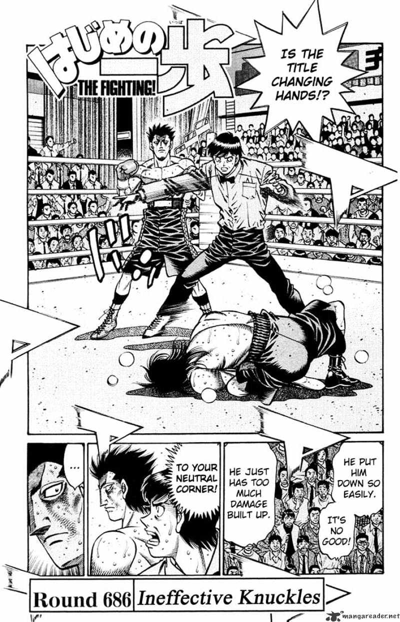 Hajime No Ippo - Chapter 686