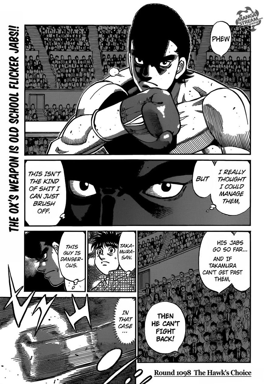 Hajime No Ippo - Chapter 1098