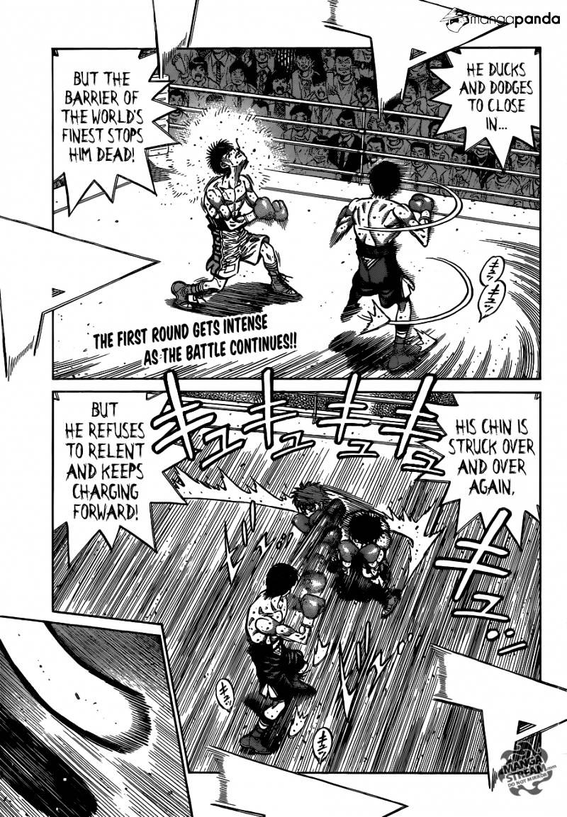 Hajime No Ippo - Chapter 1039 : Dodge, Duck And Dive In