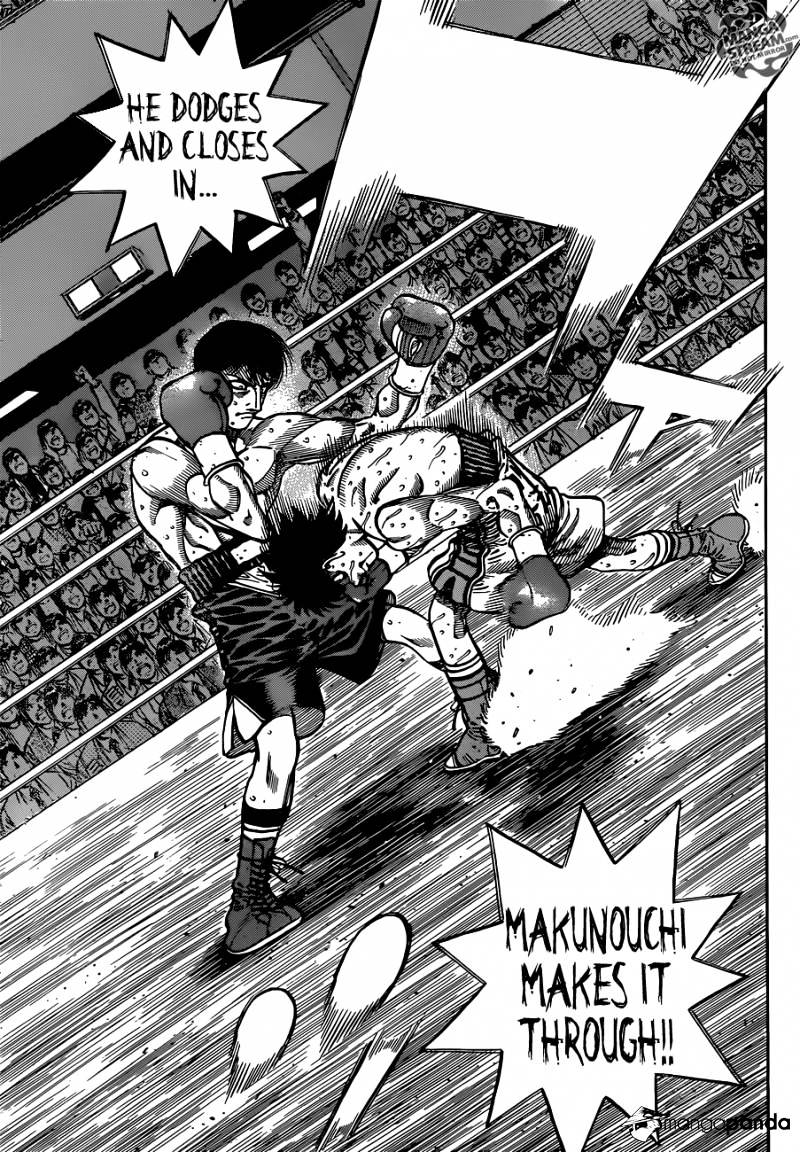 Hajime No Ippo - Chapter 1039 : Dodge, Duck And Dive In