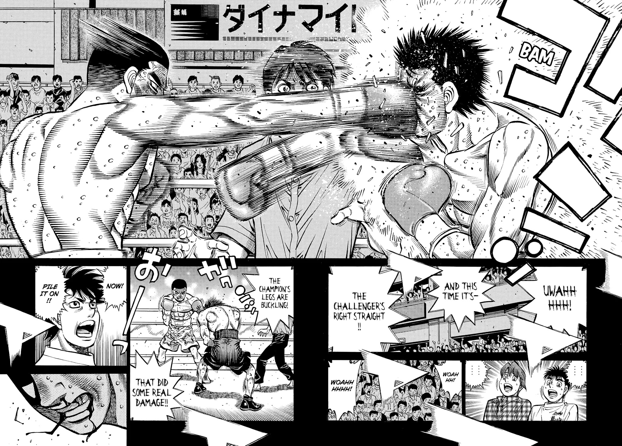 Hajime No Ippo - Chapter 1355: A Battle Of Strength