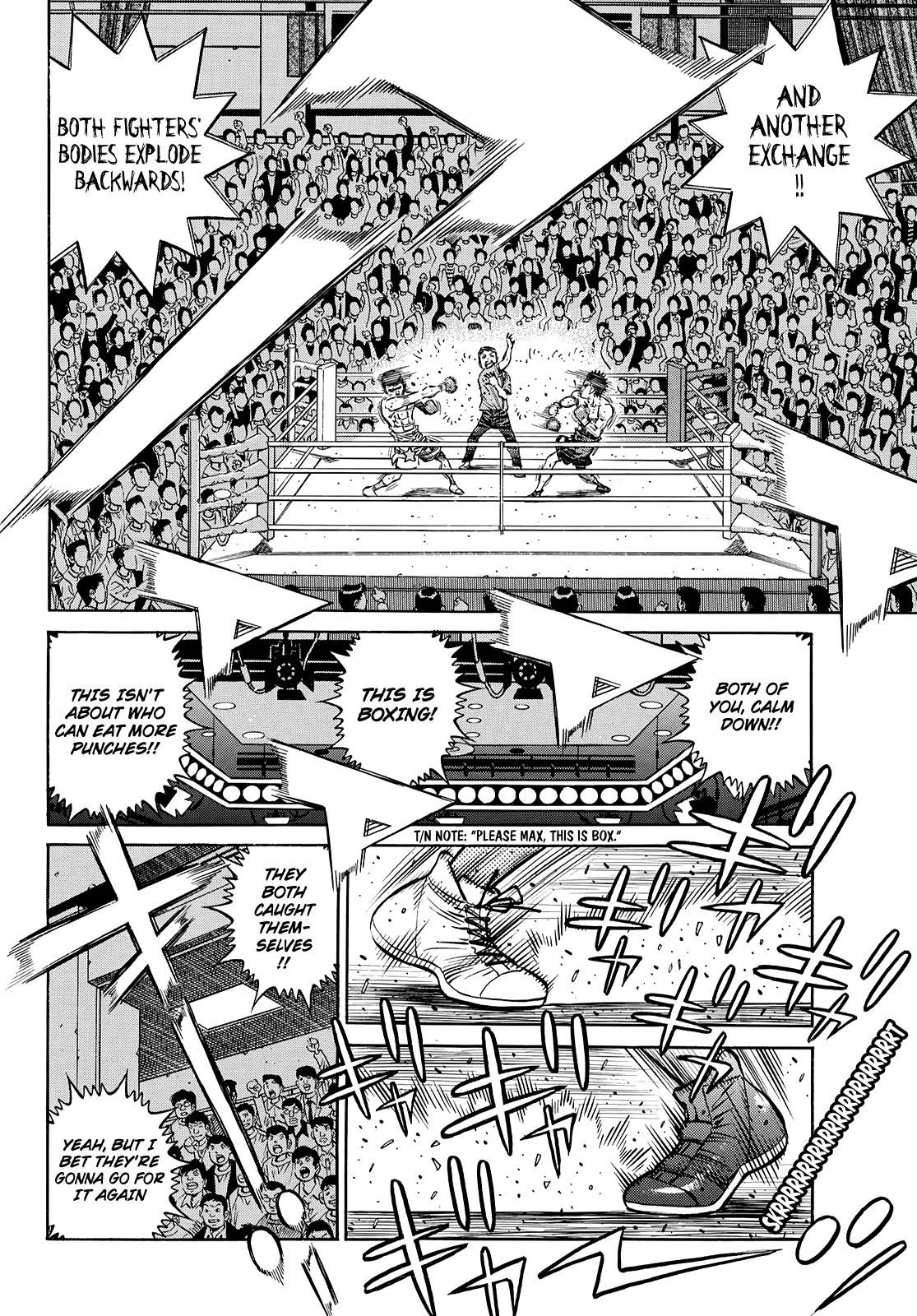 Hajime No Ippo - Chapter 1355: A Battle Of Strength