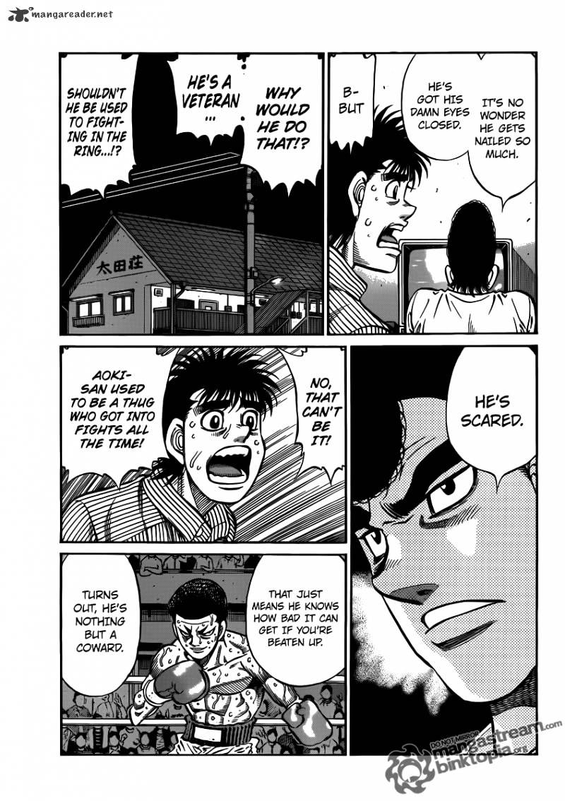 Hajime No Ippo - Chapter 949 : The Reason He Gets Hit