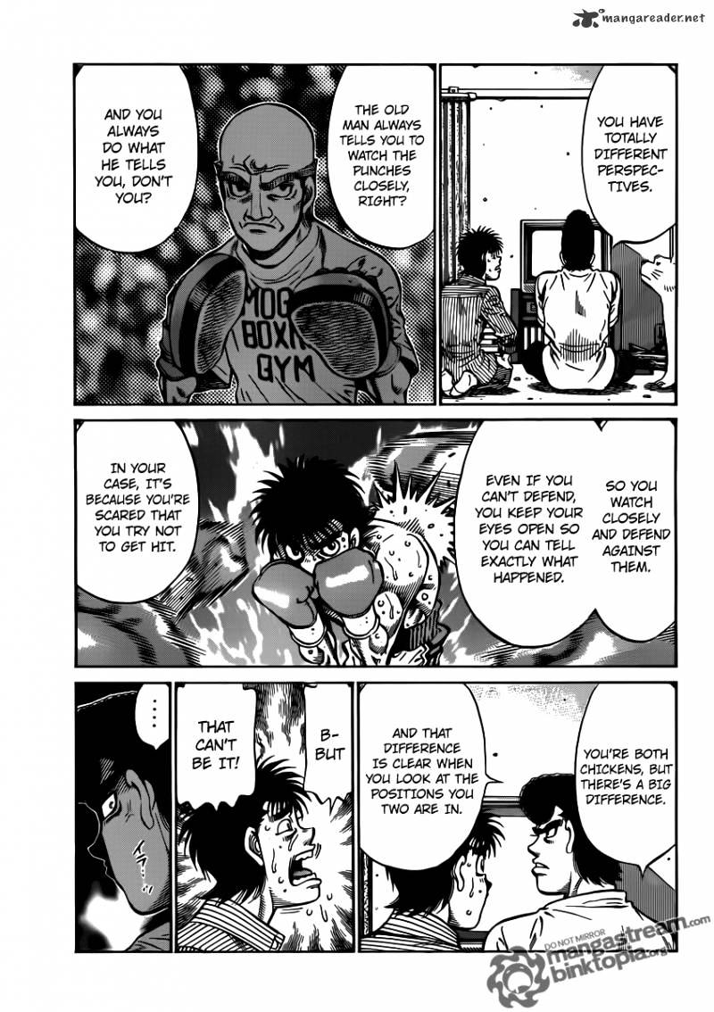 Hajime No Ippo - Chapter 949 : The Reason He Gets Hit